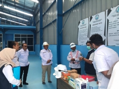 Pastikan Keamanan Produk, BPOM Tinjau Sarana Produksi AMDK IPA Sabanar